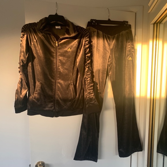 adidas Pants - Adidas Velvet Tracksuit